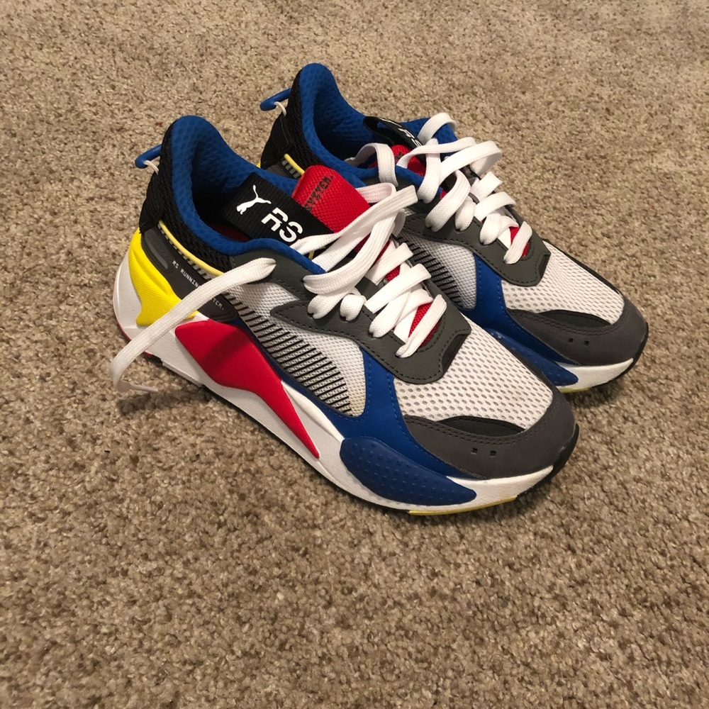 Puma White-Puma Royal U.S Size 4.5